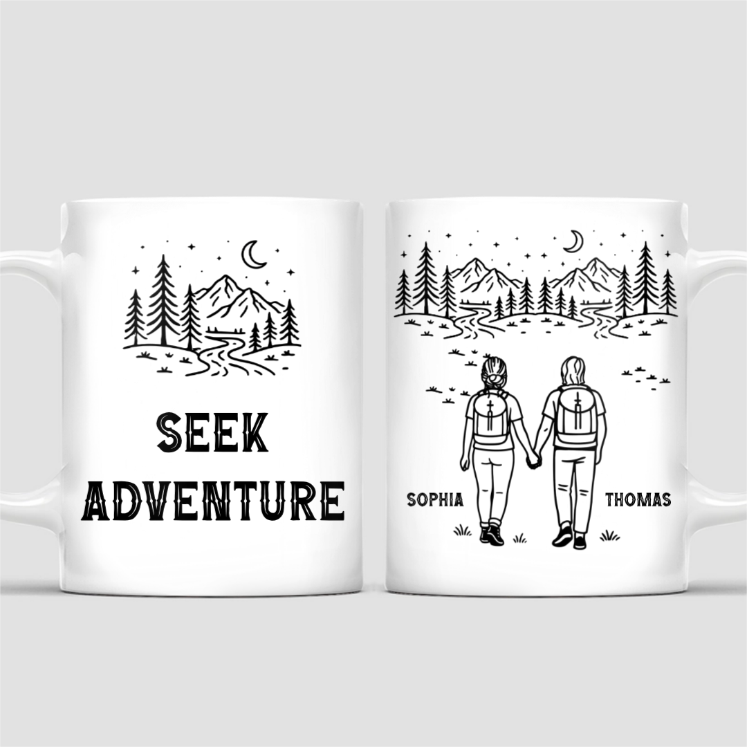 AdventurePartnersForLifeHikingCouple_PersonalisedGiftMugForCouples