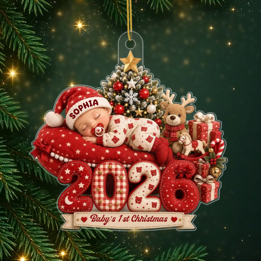 Baby_sFirstChristmas2026_PersonalisedGift AcrylicChristmasOrnamentForNewParents1_a4816233 085a 4518 977c 303c38f76fb6