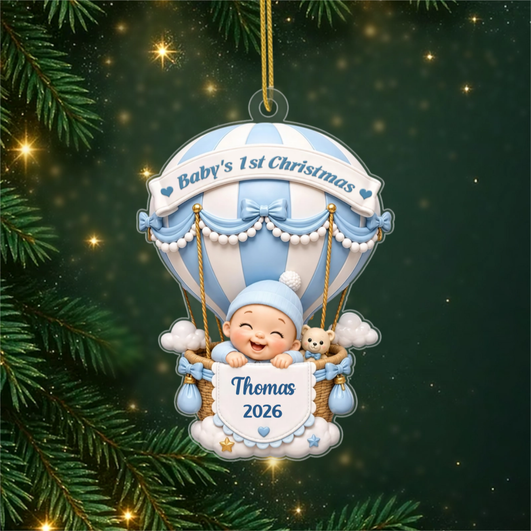 Baby_sFirstChristmasHotAirBalloon_PersonalisedGiftAcrylicOrnamentForNewborn_3_97e3b2d4 2828 4291 a3f1 8bd7a48e9802