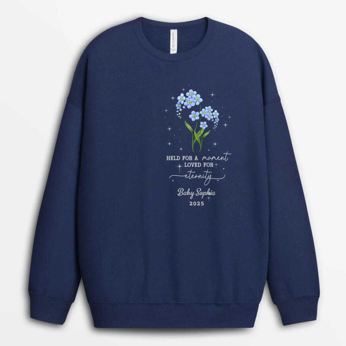 BirthFlowerBabyMemorial_PersonalisedT Shirt4_9b3c89a7 e3f6 4d3a 8caa 9151acbb9853