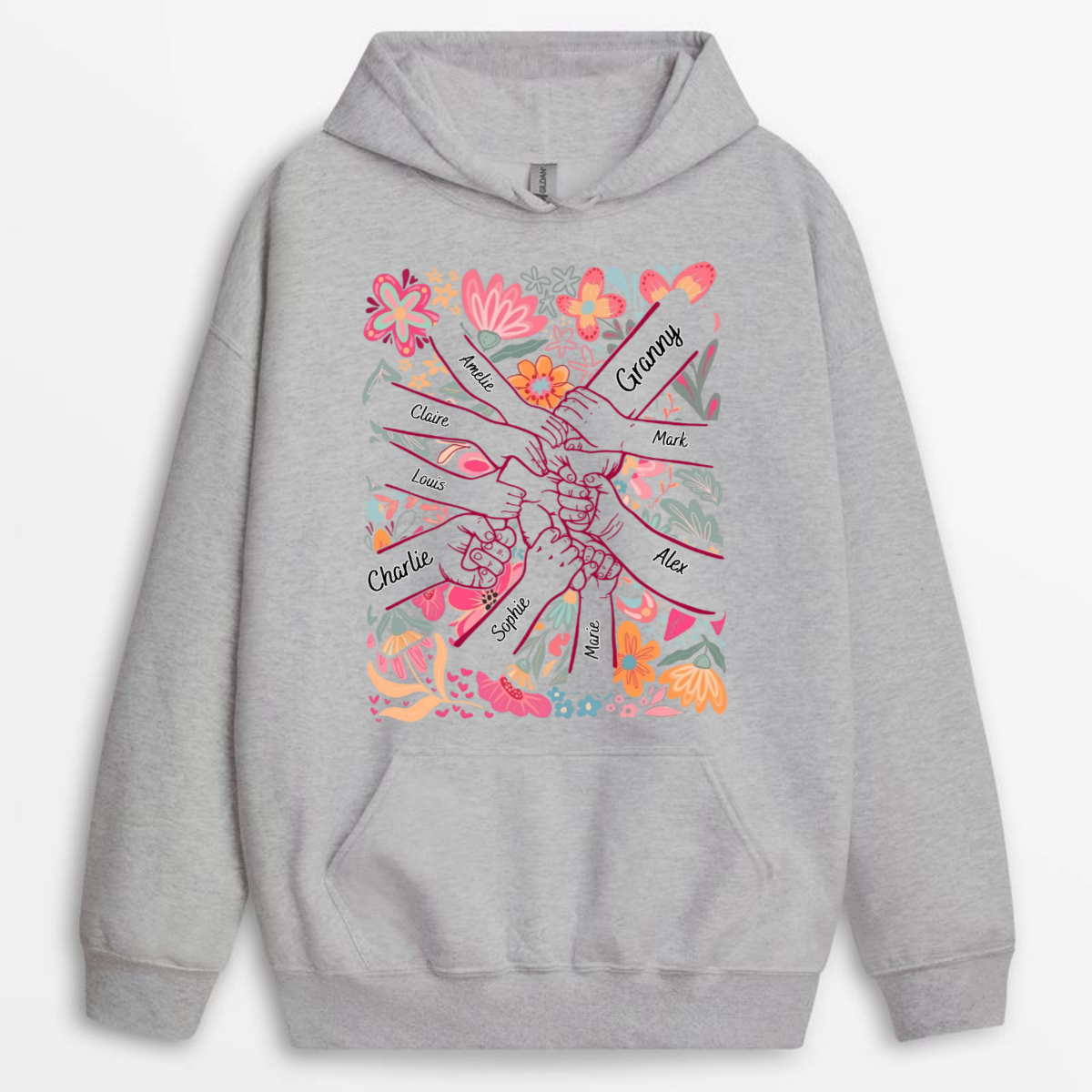 BohoFloralKidsHoldingHands3