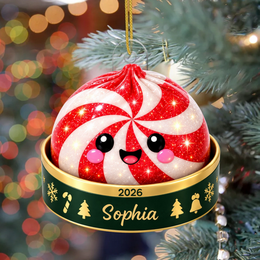 ChristmasSquishyDumpling_PersonalisedGiftAcrylicOrnamentForDaughter_Son_Family_2