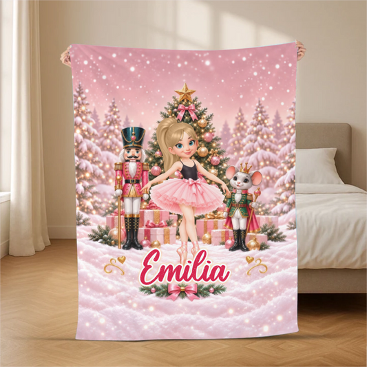 Christmas_Nutcracker_Ballet_Dancer_ _Personalised_Gift_Blanket_For_Daughter_Granddaughter_Niece5