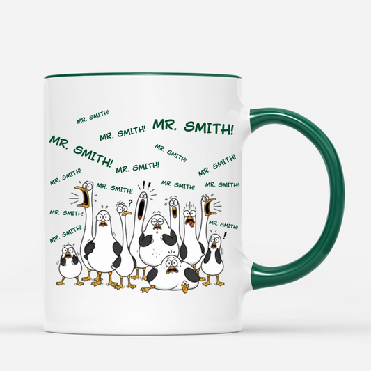 FunnySeagullsCallingAnyName HumorousGiftForALovedOne PersonalisedGiftNameMug_1