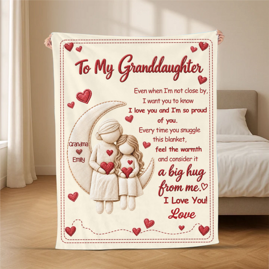 Grandma_Love_ _Personalised_Gift_Blanket_For_Grandson_Granddaughter