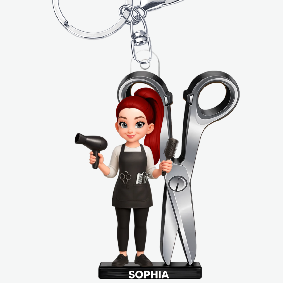 Hairstylist_ _Personalised_Gift_Acrylic_Keychain_For_Hairstylists7