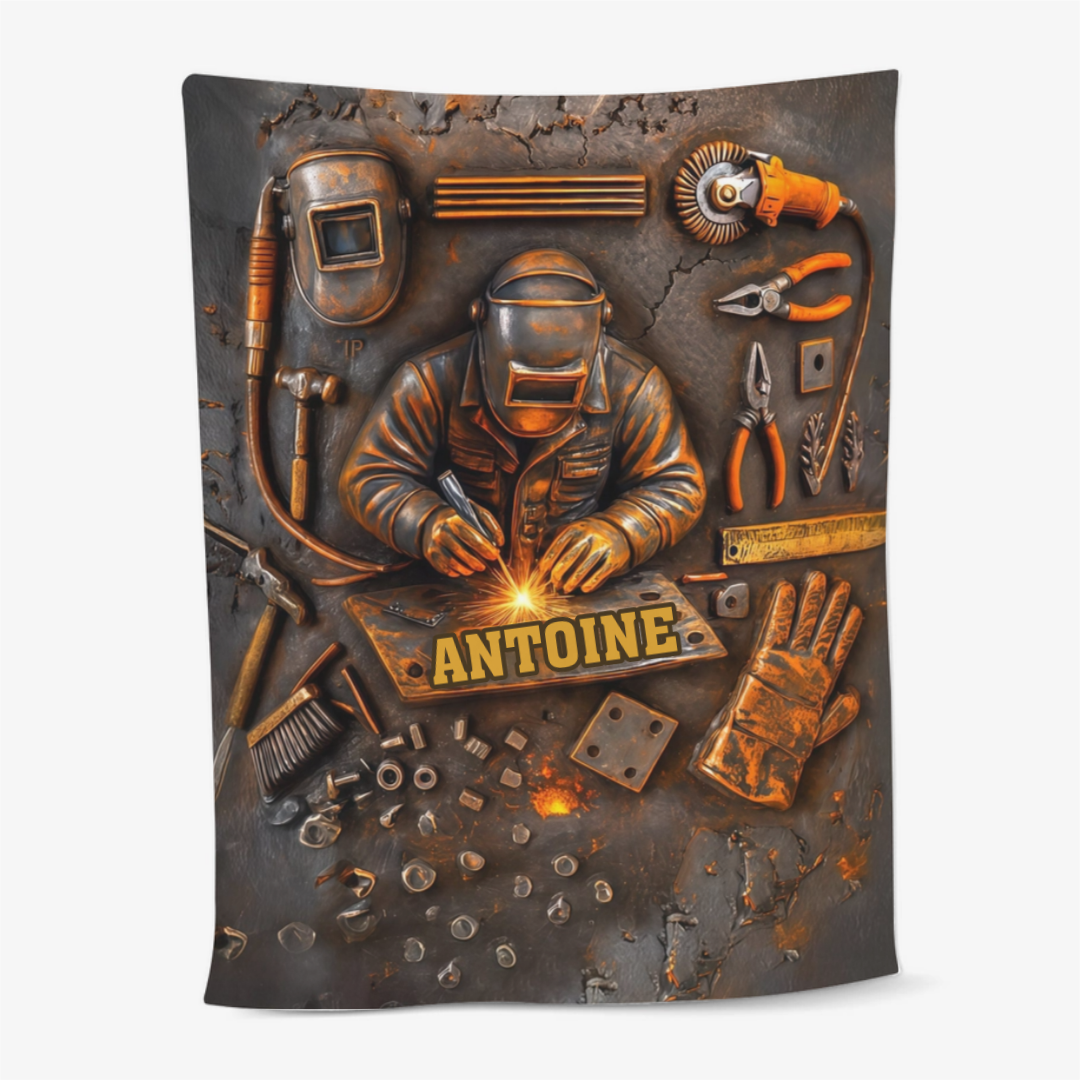 HardworkingWelder_PersonalisedGiftBlanketForWelderDad_Grandpa_2