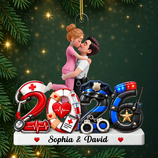 Hero_Couple_ _Personalised_Gift_Acrylic_Christmas_Ornament_For_Couples2