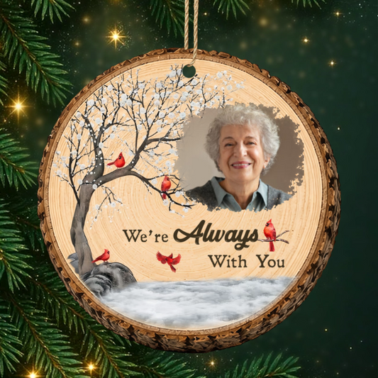 I_mAlwaysWithYou_PersonalisedGift 1 LayerWoodenOrnamentForMemorialRemembrance1