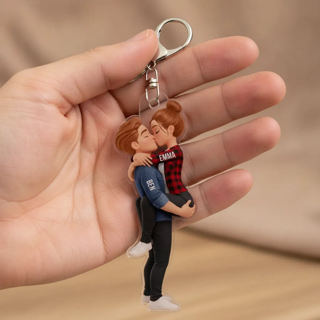 KissCouple_PersonalisedAcrylicKeychainGiftForCouples_3