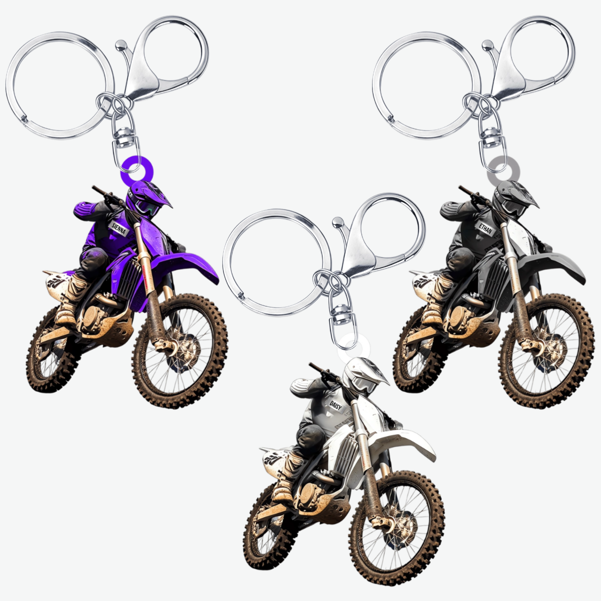 MotocrossRider PersonalisedGift_AcrylicKeychainForMotocrossRiders2