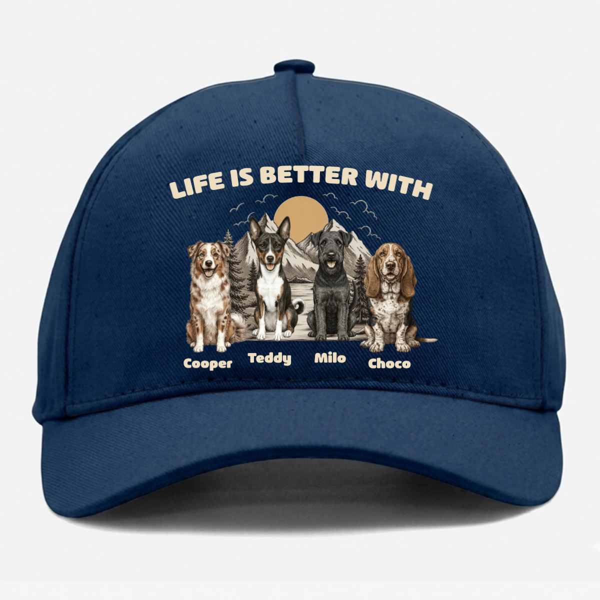 Mountain_Dog_Personalised_Gift_Custom_Cap_For_Dog_Lovers_2