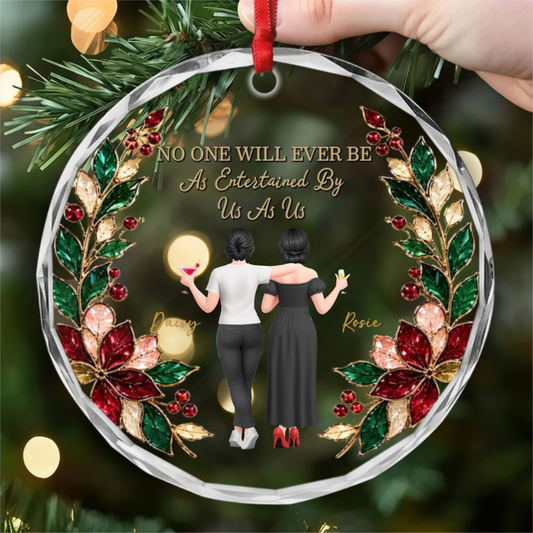 NoOneWillEverBe PersonalisedGift_GlassCircleOrnamentForLovedOnes1