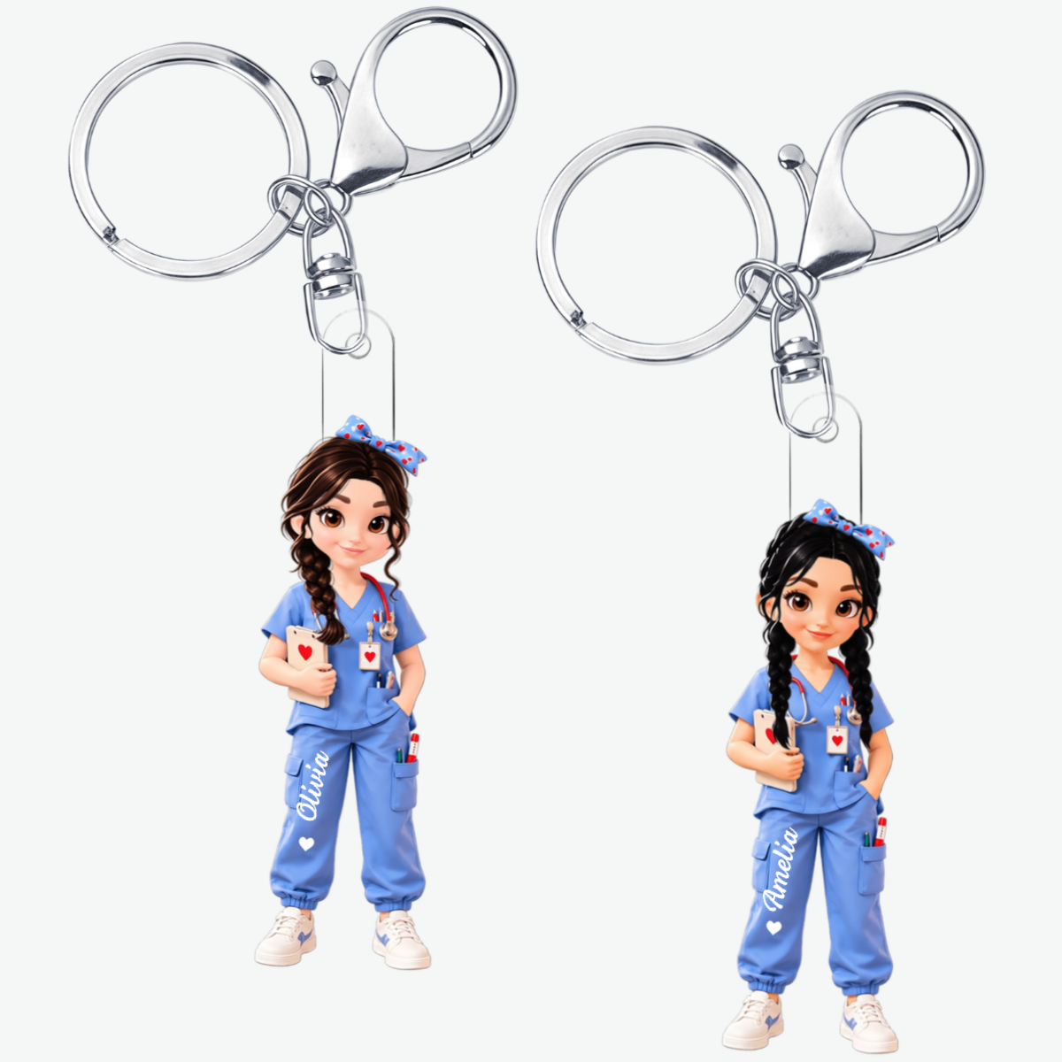 Nurse PersonalisedGift_AcrylicKeychainForNurses1
