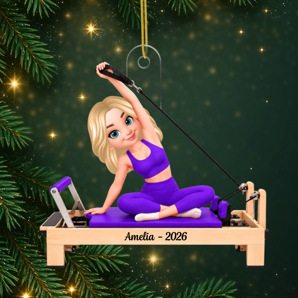 Pilates_Girl_Name_ _Personalised_Gift_Acrylic_Ornament_For_Pilates_Lovers 3