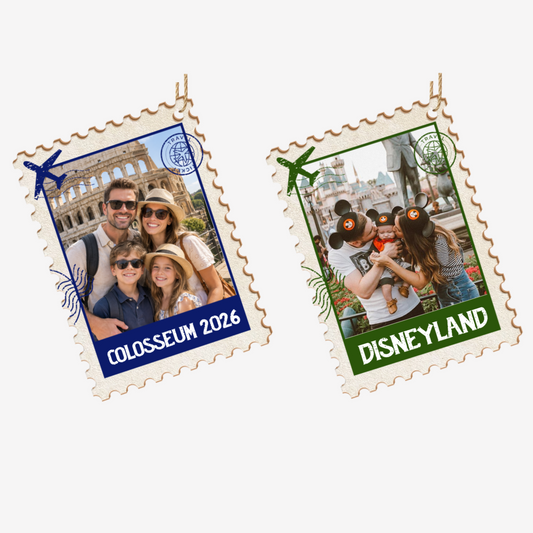 Postage_Stamp_Memories_Personalised_Gift_ _1 Layer_Wooden_Ornament_For_Families2_0d712a29 b24e 4c86 a929 64e4cf678b38