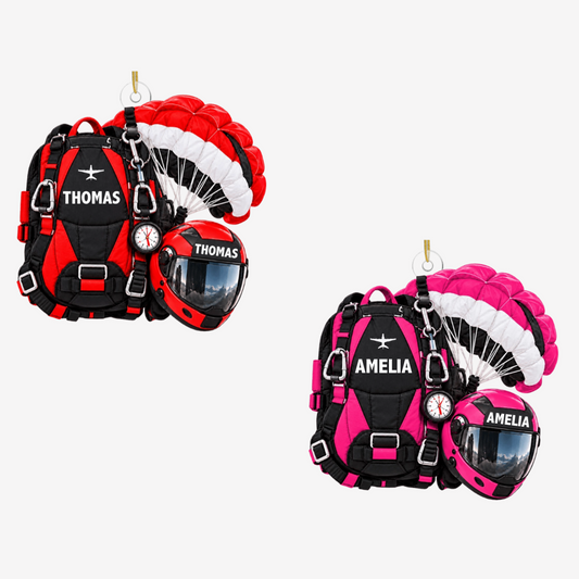 SkydivingLover_PersonalisedGift AcrylicOrnamentForSkydivingFans1