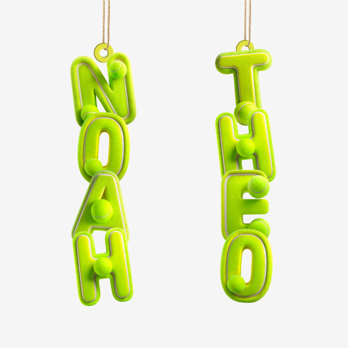 TennisName_PersonalisedGift 1 LayerWoodenOrnamentForTennisLovers1