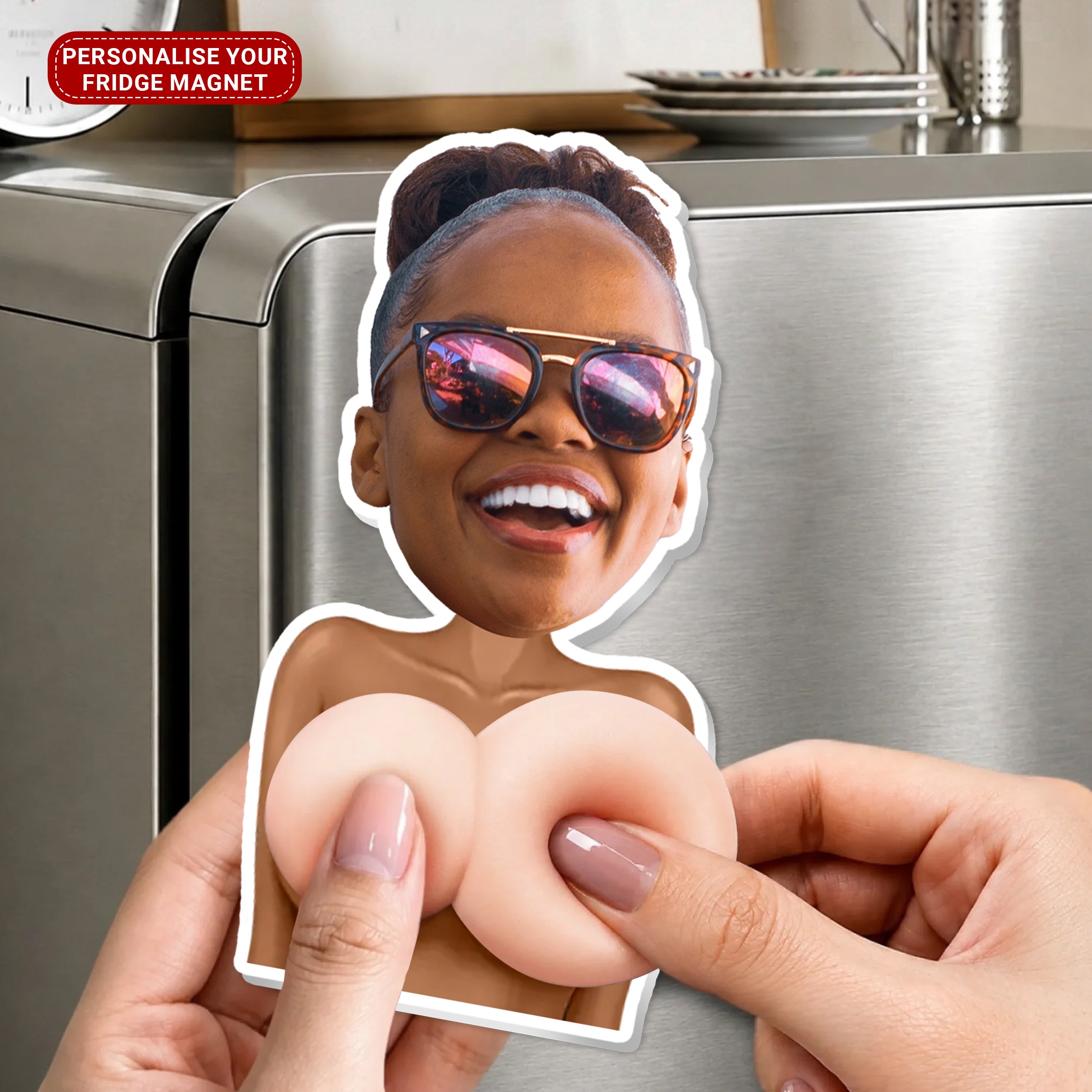 Thanks_For_Putting_Up_With_Me_ _Funny_Anniversary_Gift_For_Husband_Wife_ _Custom_Wedding_Gift_For_Couples_Personalised_Fridge_Magnet_With_Photo_2