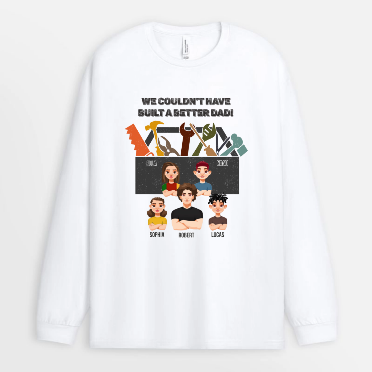 WeCouldn_tHaveBuiltABetterDad_PersonalisedGiftT ShirtForHim_Dad_Grandad_3