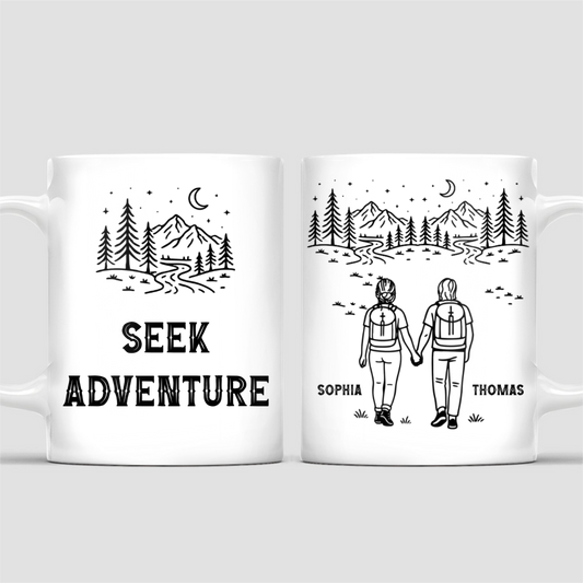 AdventurePartnersForLifeHikingCouple_PersonalisedGiftMugForCouples