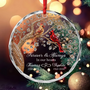 AlwaysAndForeverInOurHearts_PersonalisedGiftGlassCircleOrnamentForLovedOnes_3