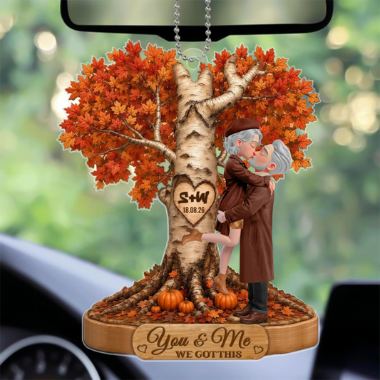 AutumnLoveTreeCouple_PersonalisedGiftAcrylicOrnamentForCouples_3