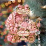 BabySleepingInCarriage_PersonalisedGiftAcrylicOrnamentForNewborns