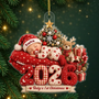 Baby_sFirstChristmas2026_PersonalisedGift AcrylicChristmasOrnamentForNewParents