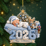 Baby_sFirstChristmas2026_PersonalisedGift AcrylicChristmasOrnamentForNewParents1