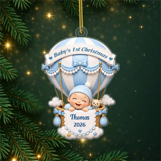 Baby_sFirstChristmasHotAirBalloon_PersonalisedGiftAcrylicOrnamentForNewborn_3_97e3b2d4 2828 4291 a3f1 8bd7a48e9802