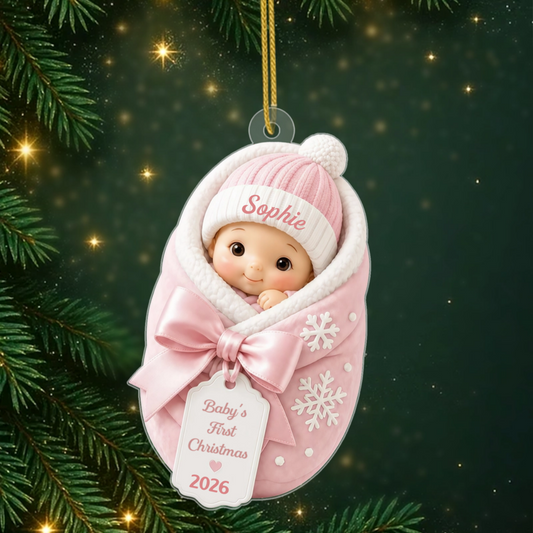 Baby_s_First_Christmas_Personalised_Acrylic_Ornament_1