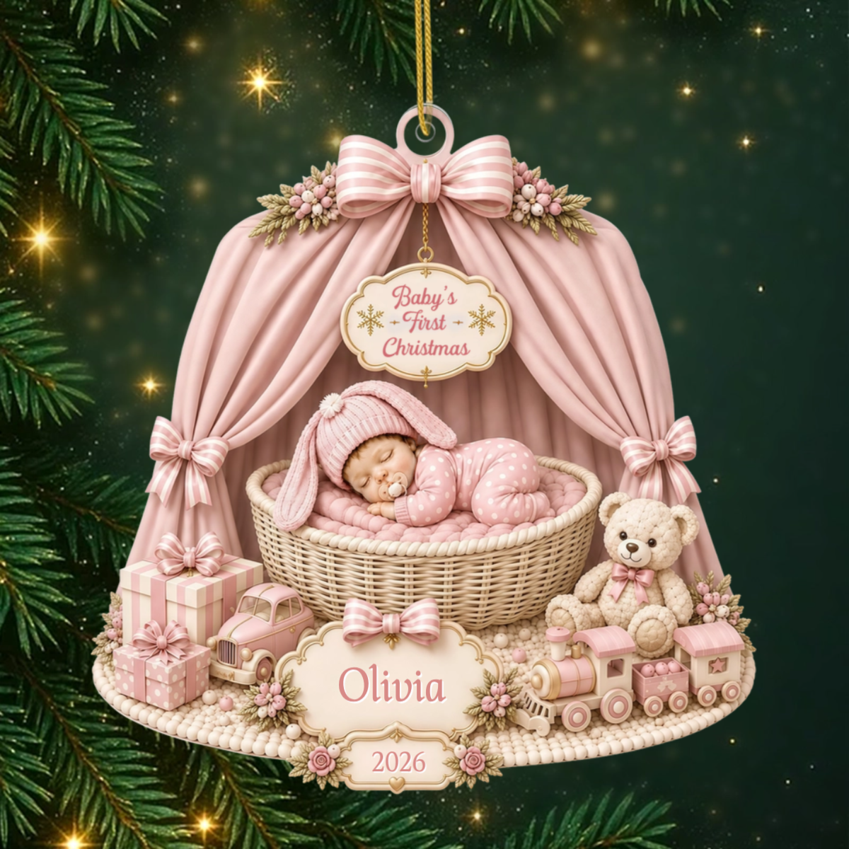 Baby_s_First_Christmas_Personalised_Gift_Acrylic_Ornament_For_New_Parents1