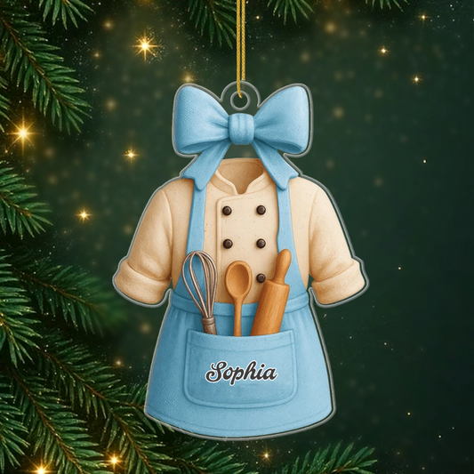 BakerApron_PersonalisedChristmasOrnamentWithName_2