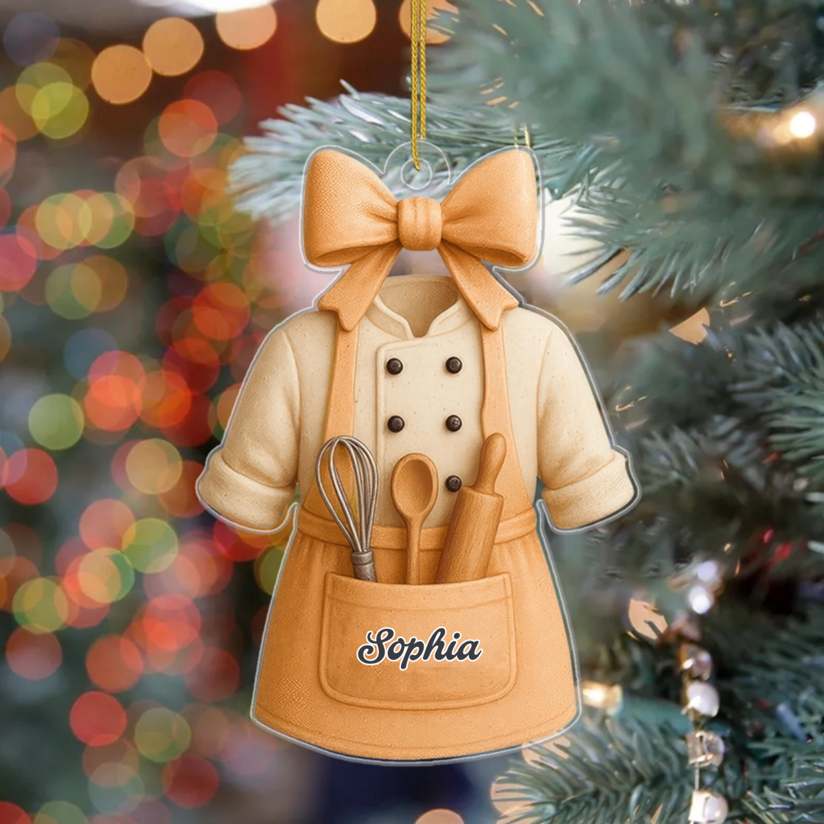 BakerApron_PersonalisedChristmasOrnamentWithName_3