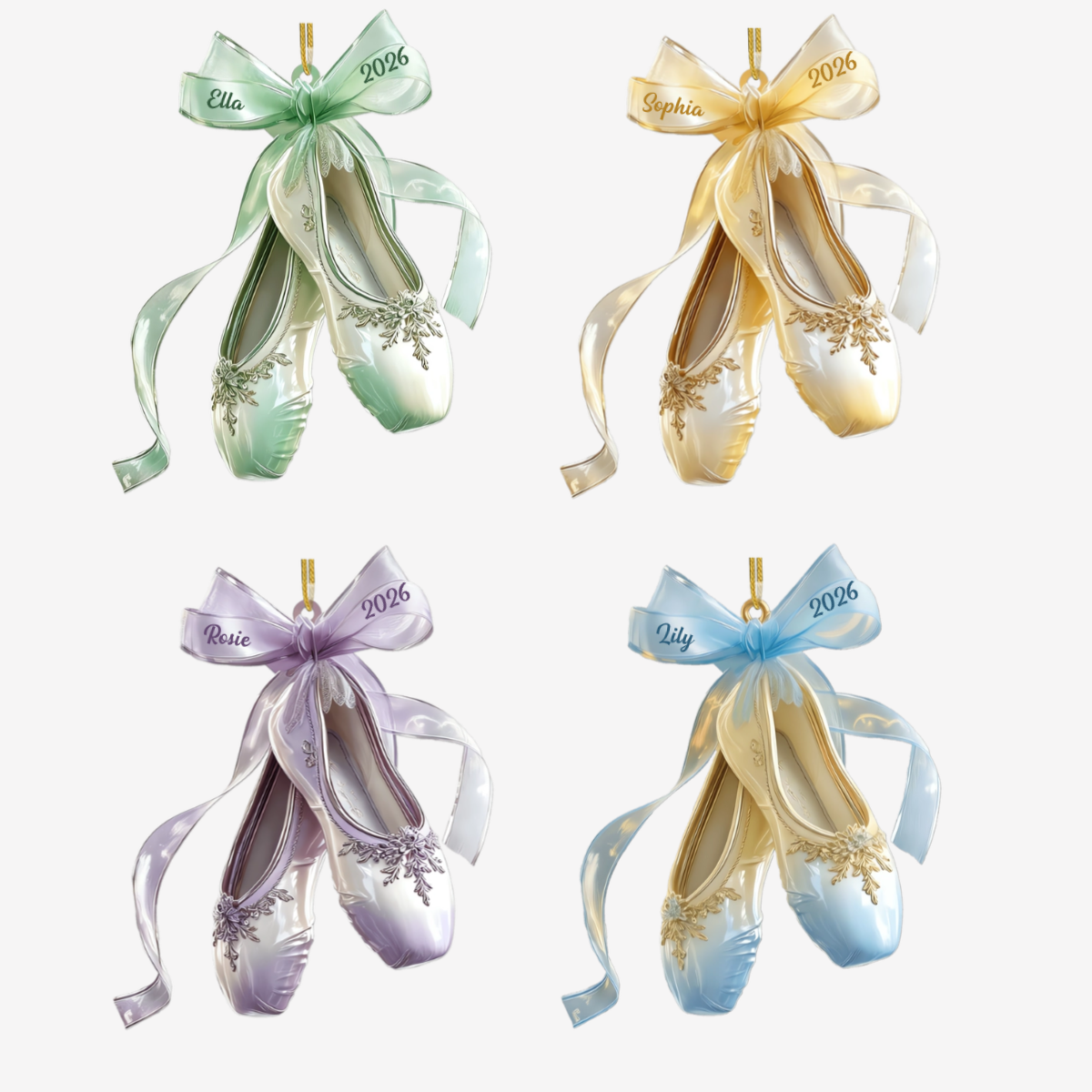 BalletShoes_PersonalisedGift AcrylicOrnamentForBalletLovers2