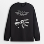 BestDadEver MetallicFistBump PersonalisedShirtGiftForDaddy_1