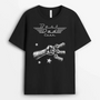 BestDadEver MetallicFistBump PersonalisedShirtGiftForDaddy_4