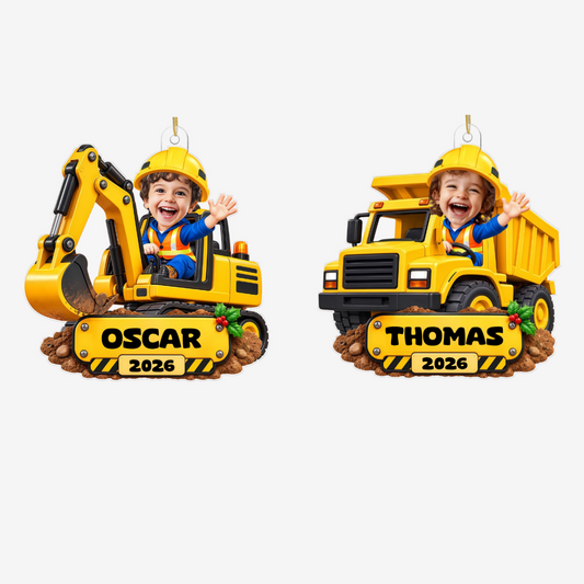 BigBuildsAhead_PersonalisedGift AcrylicOrnamentForKids1