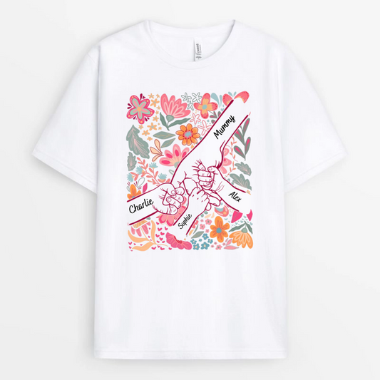 BohoFloralKidsHoldingHands2