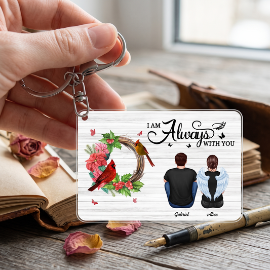 ButterflyIAmAlwaysWithYouMemorial_PersonalisedGiftAcrylicKeychainForFamily_464020ff 21b2 4053 8dce 62cdc399f8df