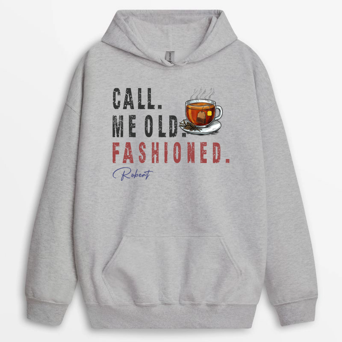 Call_Me_Old_Fashioned_Whiskey_Personalised_Gift_T Shirt_For_Him_Dad_Grandad_1