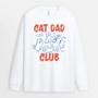 CatDadClub CustomCatNameRetroOrange PersonalisedT shirtFunnyFather_sDayGiftForDad_1