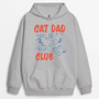 CatDadClub CustomCatNameRetroOrange PersonalisedT shirtFunnyFather_sDayGiftForDad_2