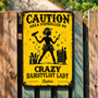 Caution_Area_Patrolled_By_Crazy_Hairstylist_Lady_ _Personalised_Gift_Metal_Sign_For_Hairdressers