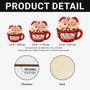 Christmas_Couple_Personalised_Gift_1 Layer_Wooden_Ornament_For_Couples