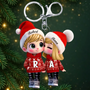 Couple_Kissing_Personalised_Gift_ _Acrylic_Keychain_For_Couples