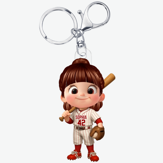 CustomBaseballPlayer_PersonalisedGiftAcrylicKeychainForBaseballPlayers_2