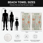 CustomNameFunnyPatternBeachTowel_PersonalisedGiftBeachTowelForWomen_Girls_3