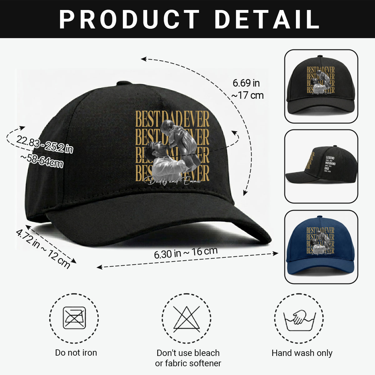 CustomPhotoBestDadEverEverEverVintage PersonalisedCapFather_sDayGiftForDad_2_9ecfceb2 e41e 41e8 b9e3 cad8c200ff6c